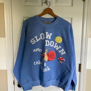 PacSun Sweatshirt Light Blue, Sz. XL